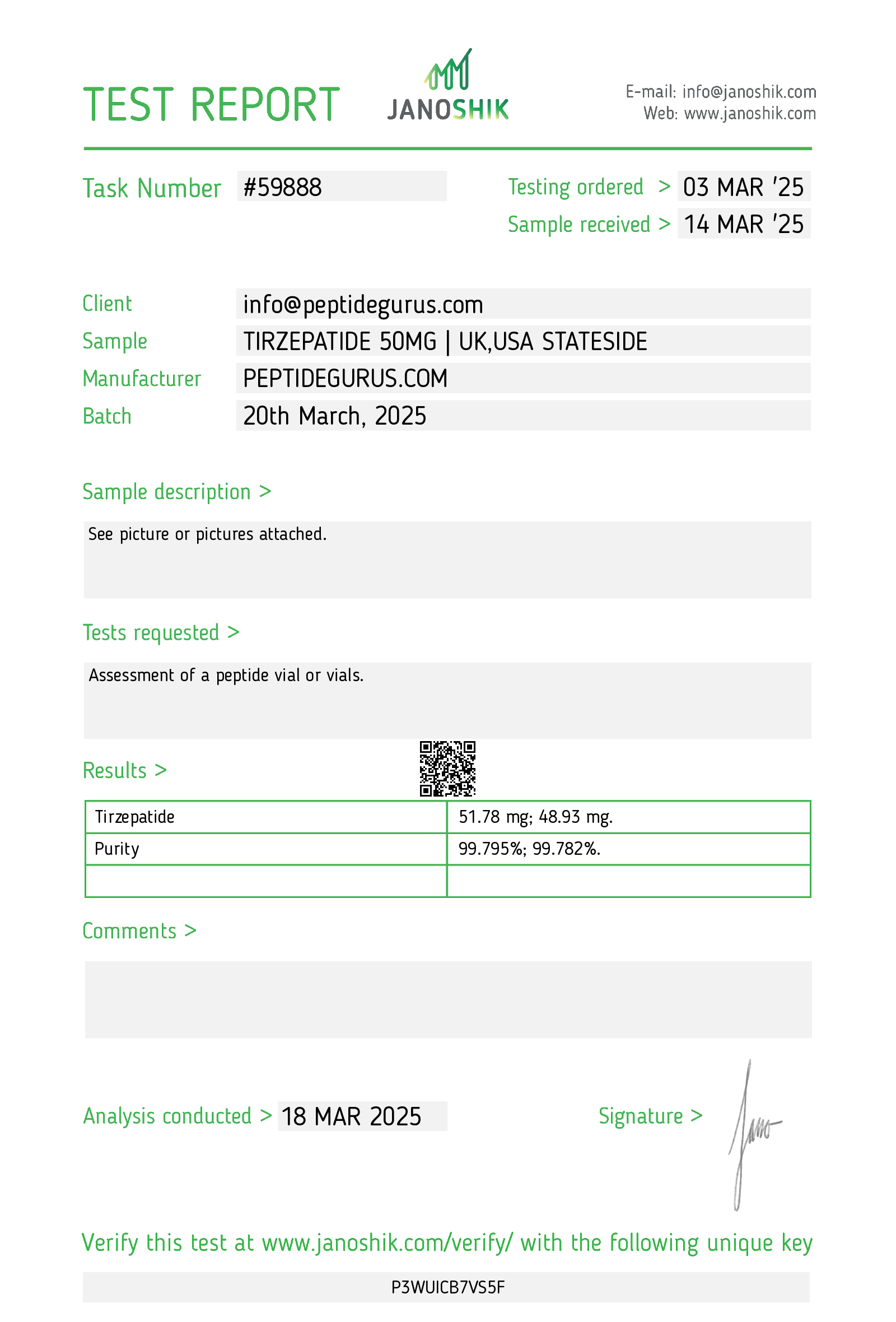 Tirzepatide 50mg