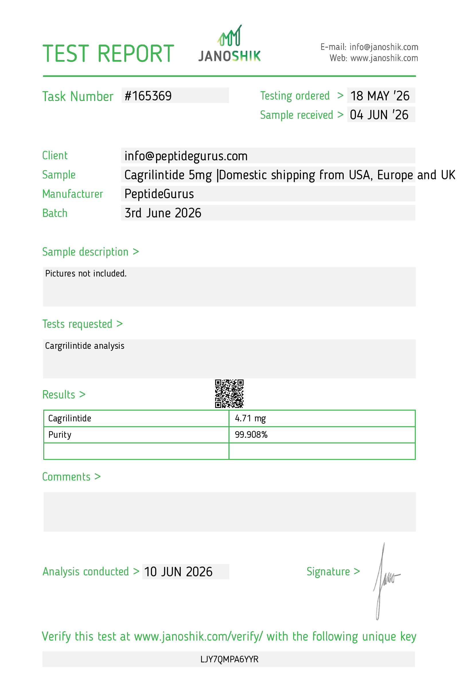 Cagrilintide 5mg